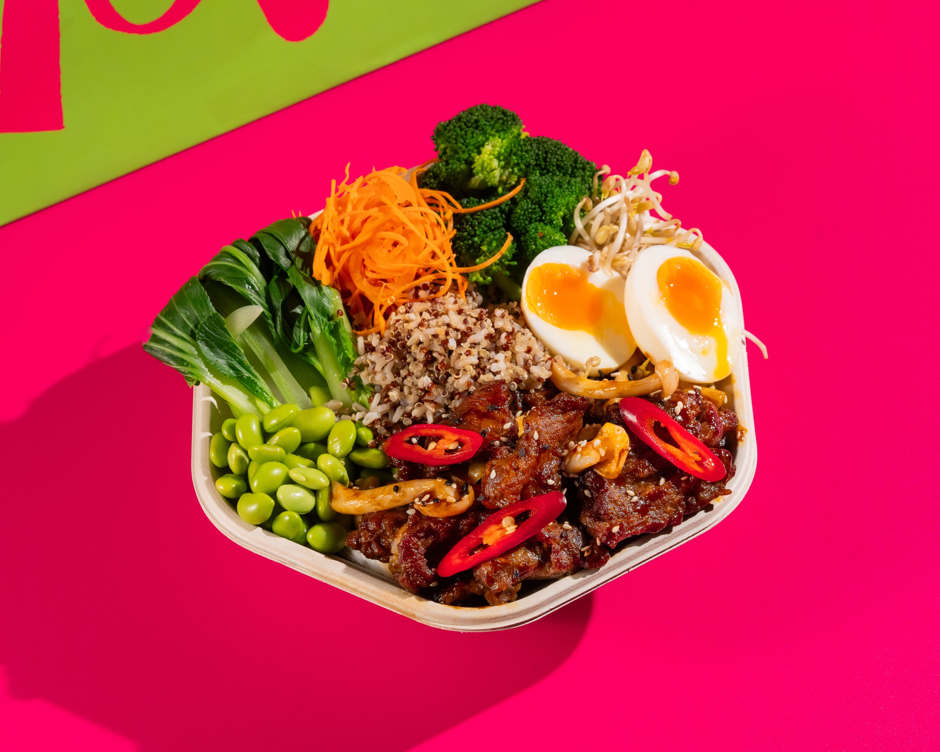 Miso Glazed Beef Bowl