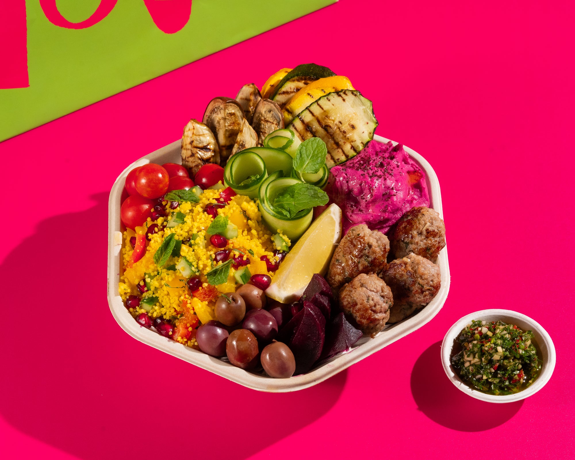 Mediterranean Lamb Bowl