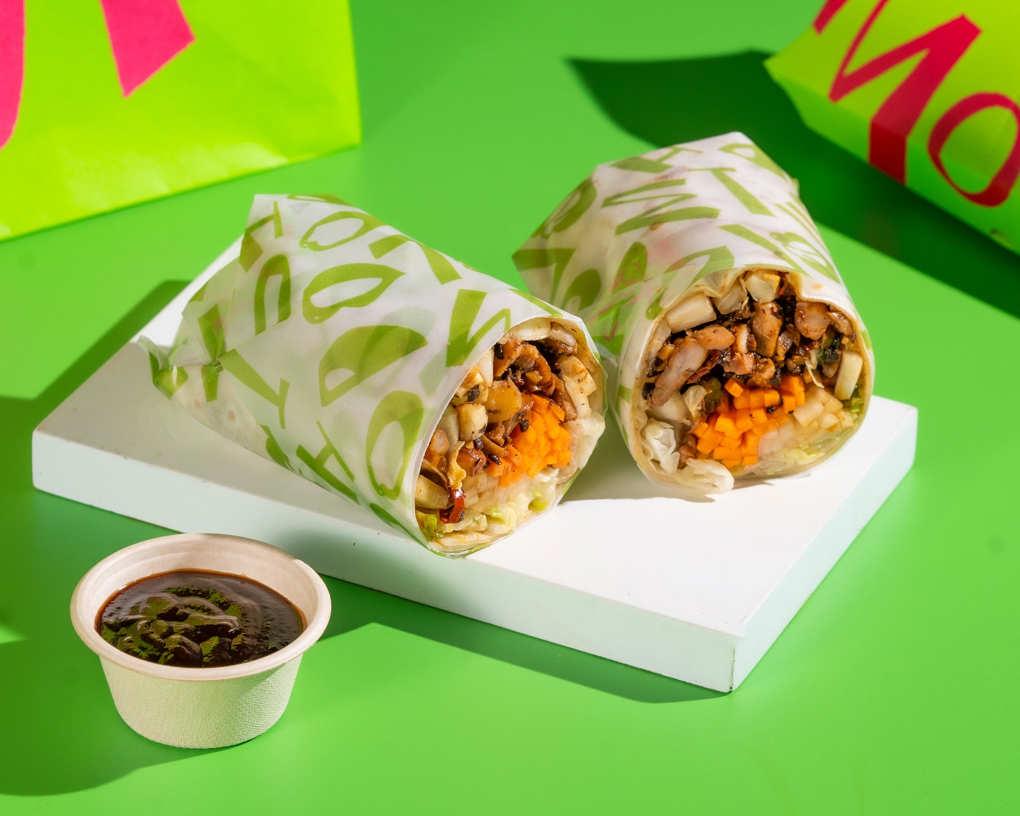 Szechuan Tofu Crunch Wrap